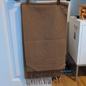 Hugo BossBrown Scarf with Fringe